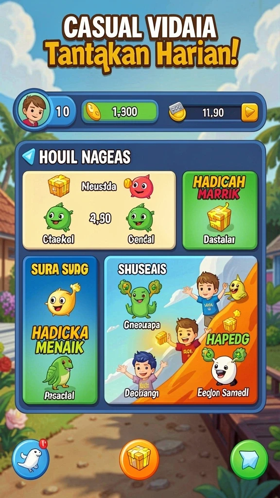 bromo77 - Misi seru yang menantang di setiap level.