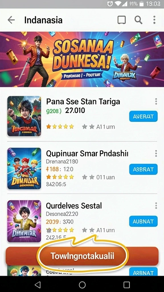 tya777 - Screenshot memperlihatkan tema slot beragam yang tersedia dalam aplikasi.