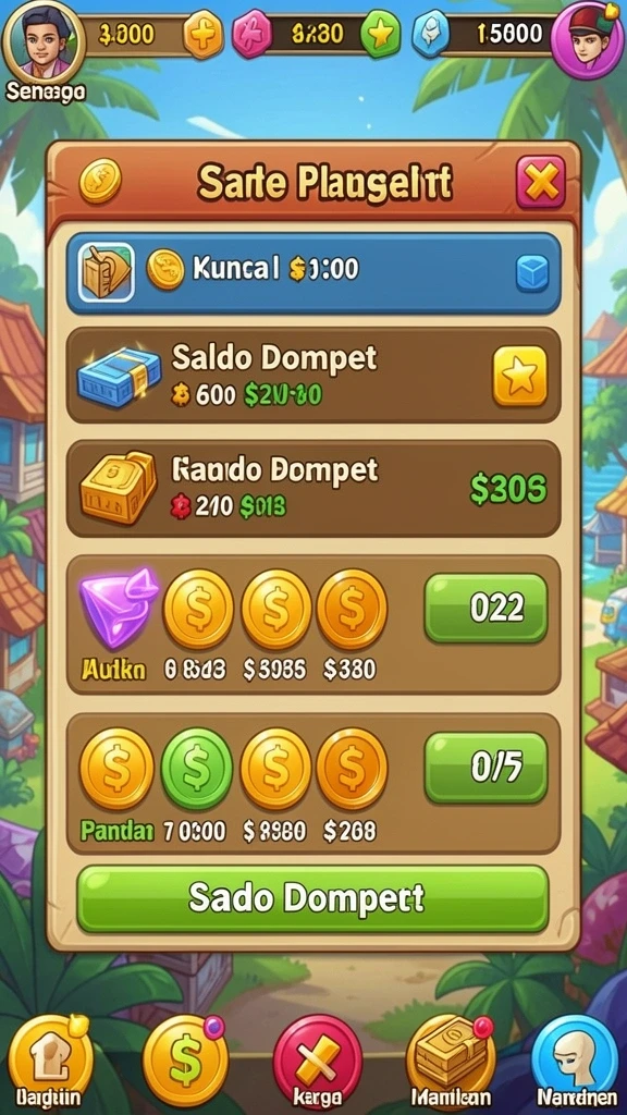 virus88 - Karakter utama dalam game dengan aksi menakjubkan.